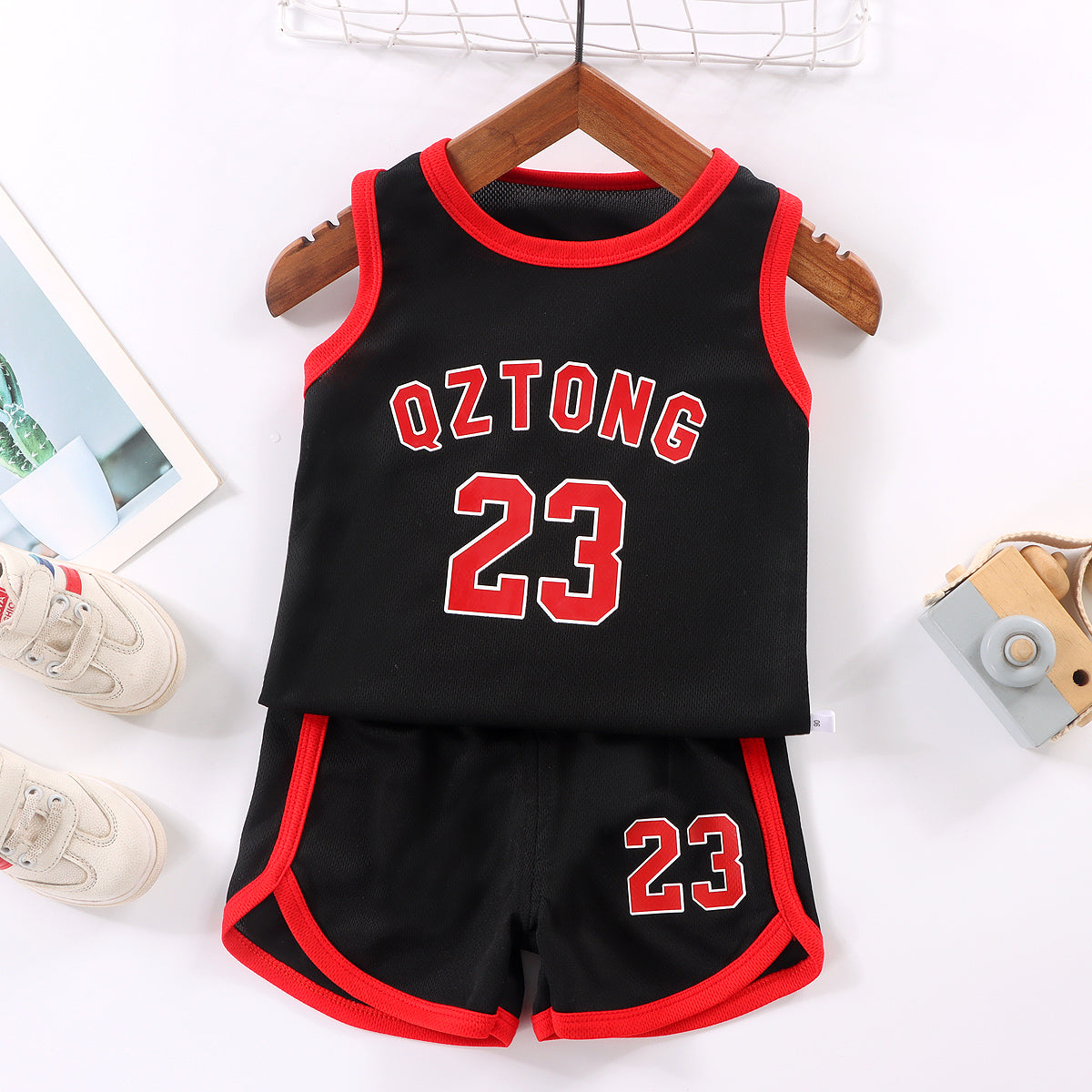 Kids Jersey Terno Basketball Jersey Outdoor Running Basketball Training for Boy Girl 1-9Y