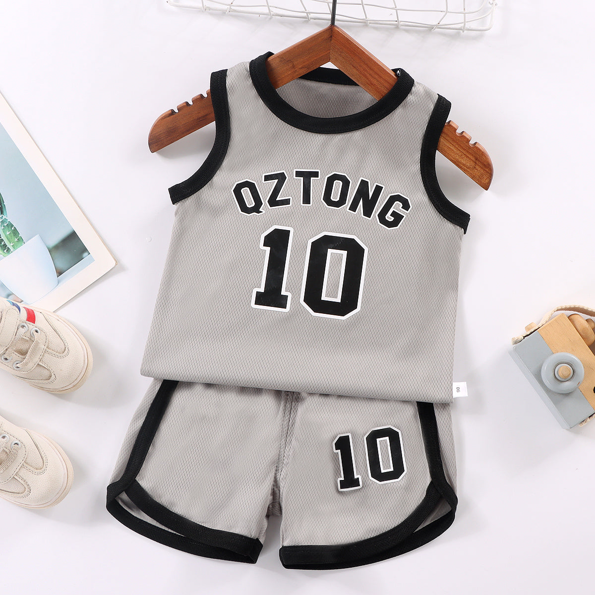 Kids Jersey Terno Basketball Jersey Outdoor Running Basketball Training for Boy Girl 1-9Y