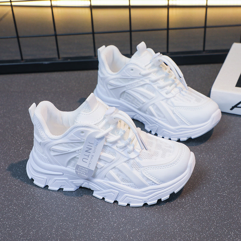 All White Sneakers