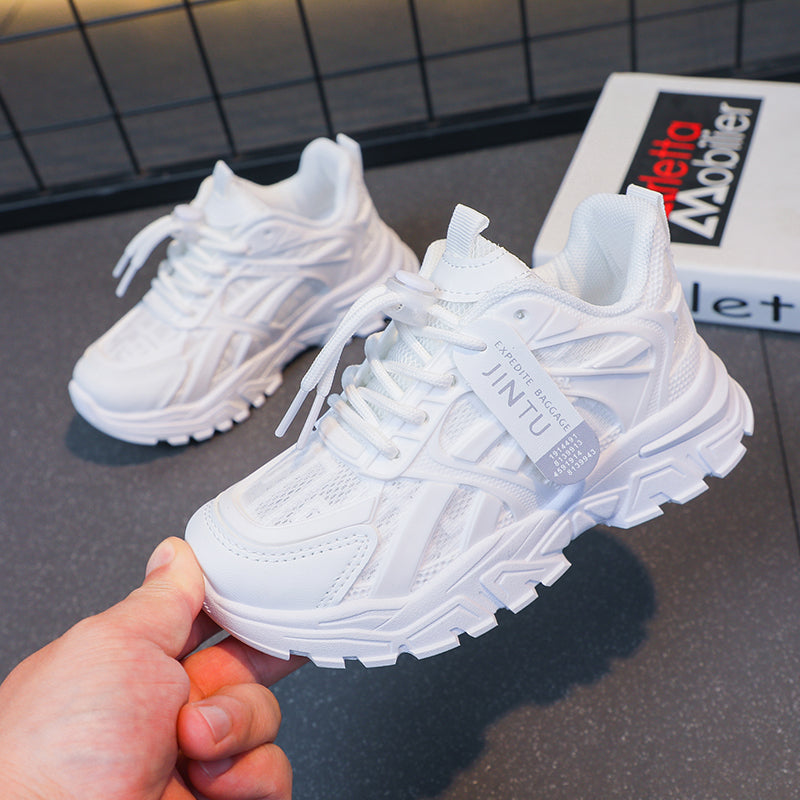 All White Sneakers