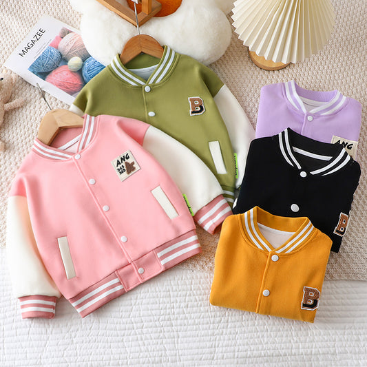 Kids Varsity Jacket for Kids 2-10Y