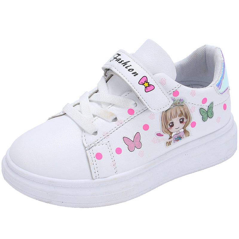 White Butterfly Sneakers