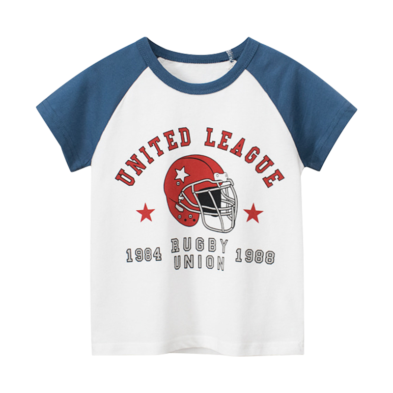 Kids T shirts Cartoon Print T-Shirts Cotton Streets Style Clothing T shirt for Boys 1-10Y
