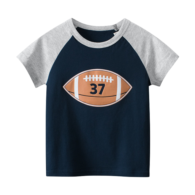 Kids T shirts Cartoon Print T-Shirts Cotton Streets Style Clothing T shirt for Boys 1-10Y