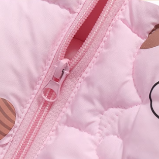 Kids Cow Puffer Jacket