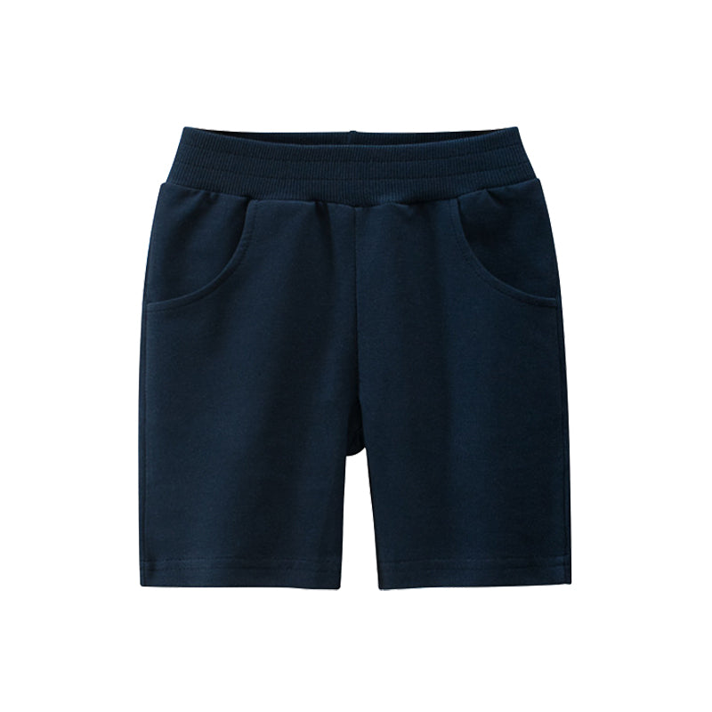 Kids Pants Summer Breathable Cotton Beach Sports Pants Plain Pants Baby Clothing for Boys 1-9Y