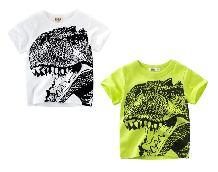 Stylish Dino Shirt for Boys 1-10 Y